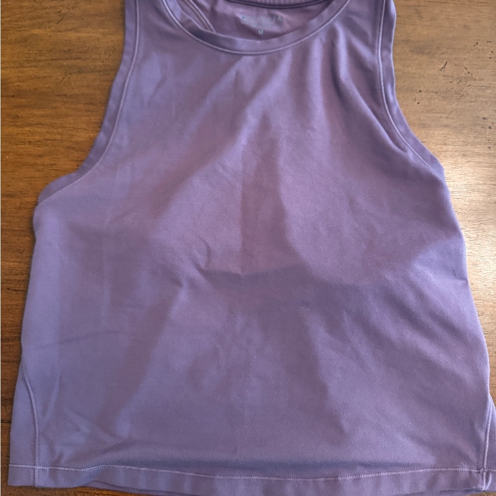 Women's Purple Sleeveless Top